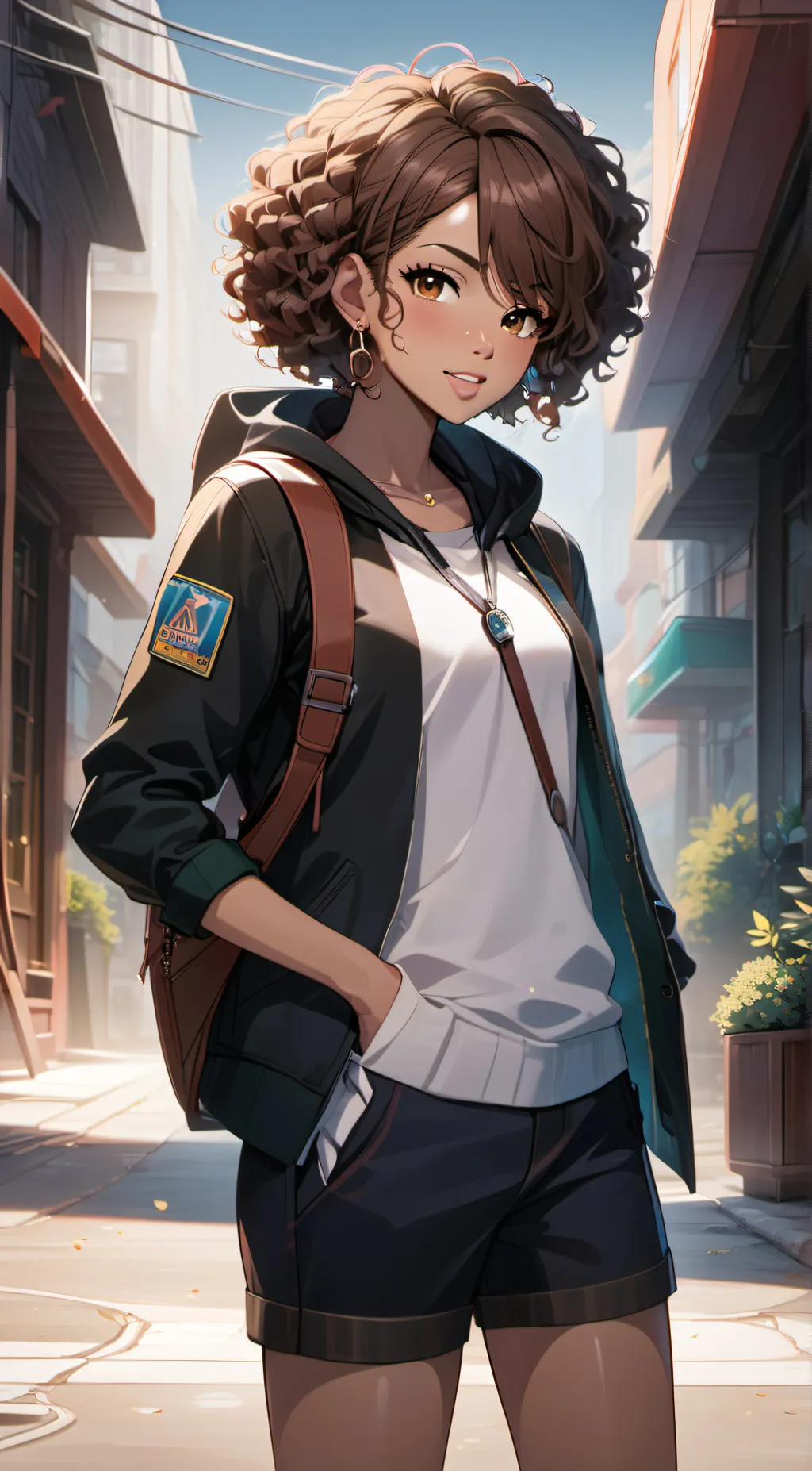 ai character: Ally background
