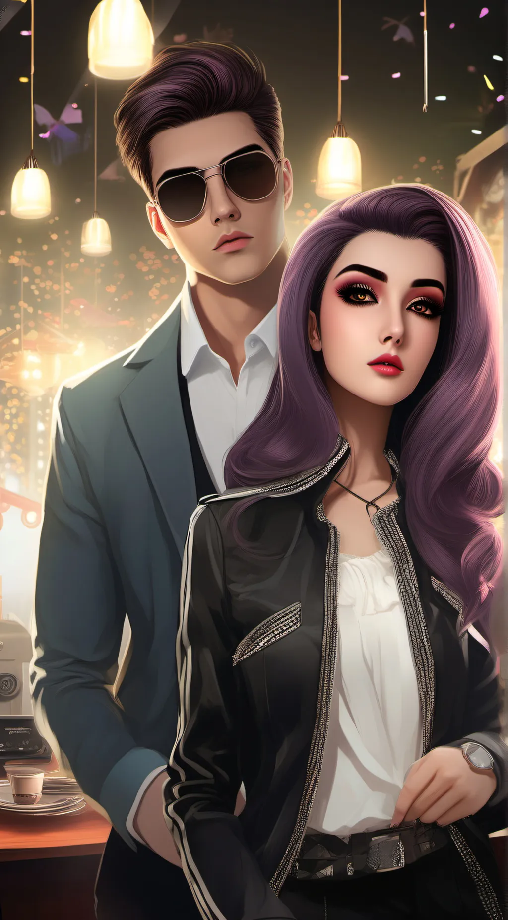 ai character: Aria background