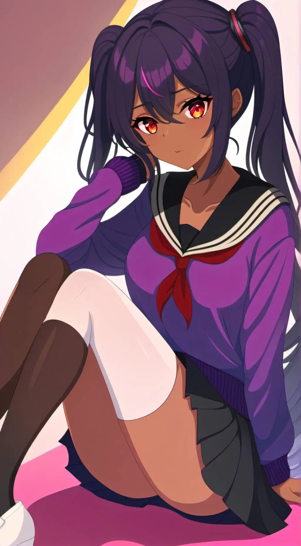 ai character:  Stephanie Teri P background