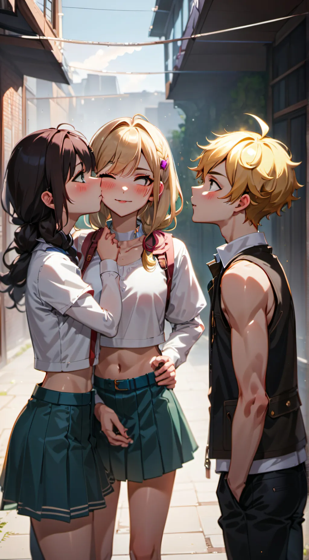 ai character: femboy sleepover background