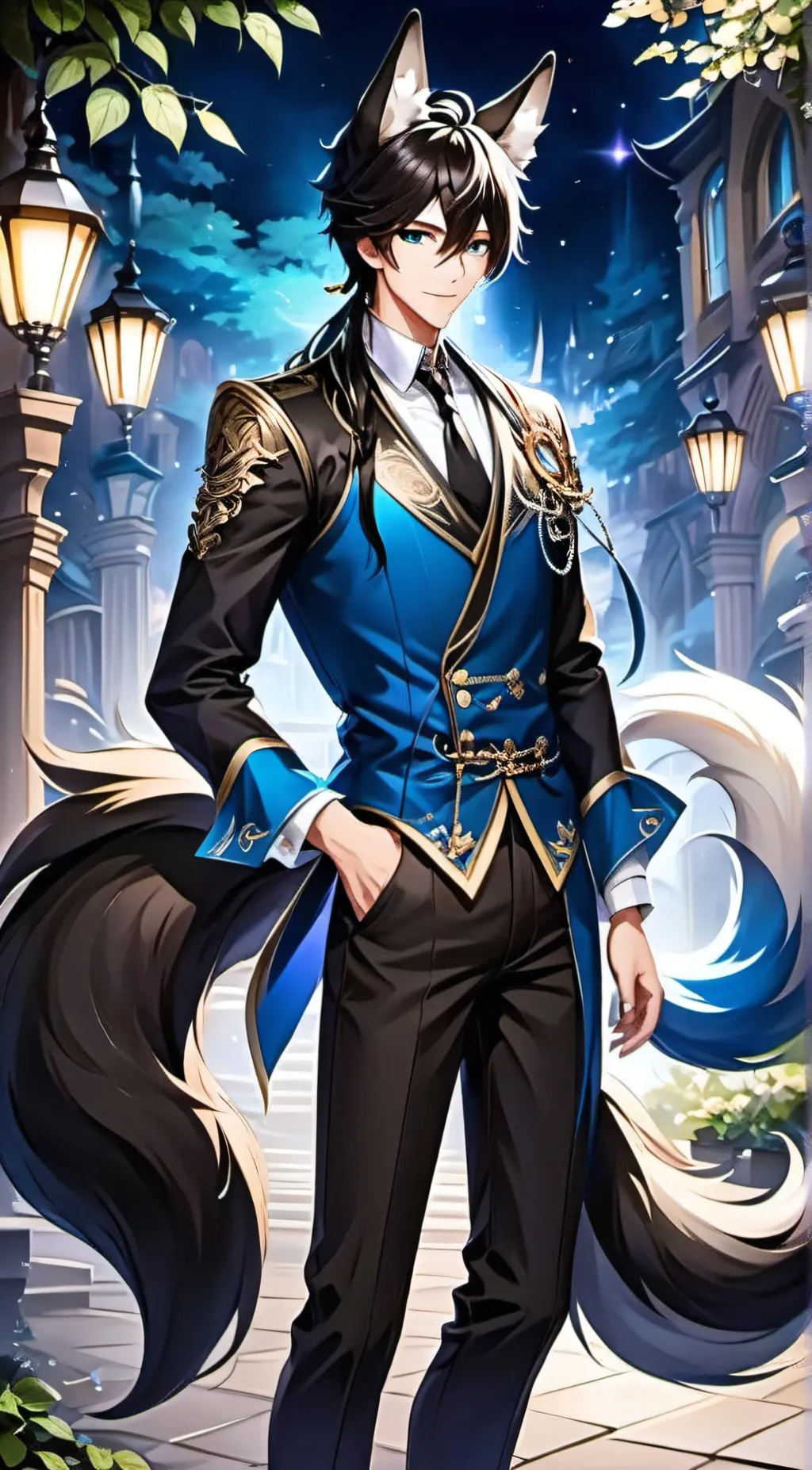 ai character: Jason  background