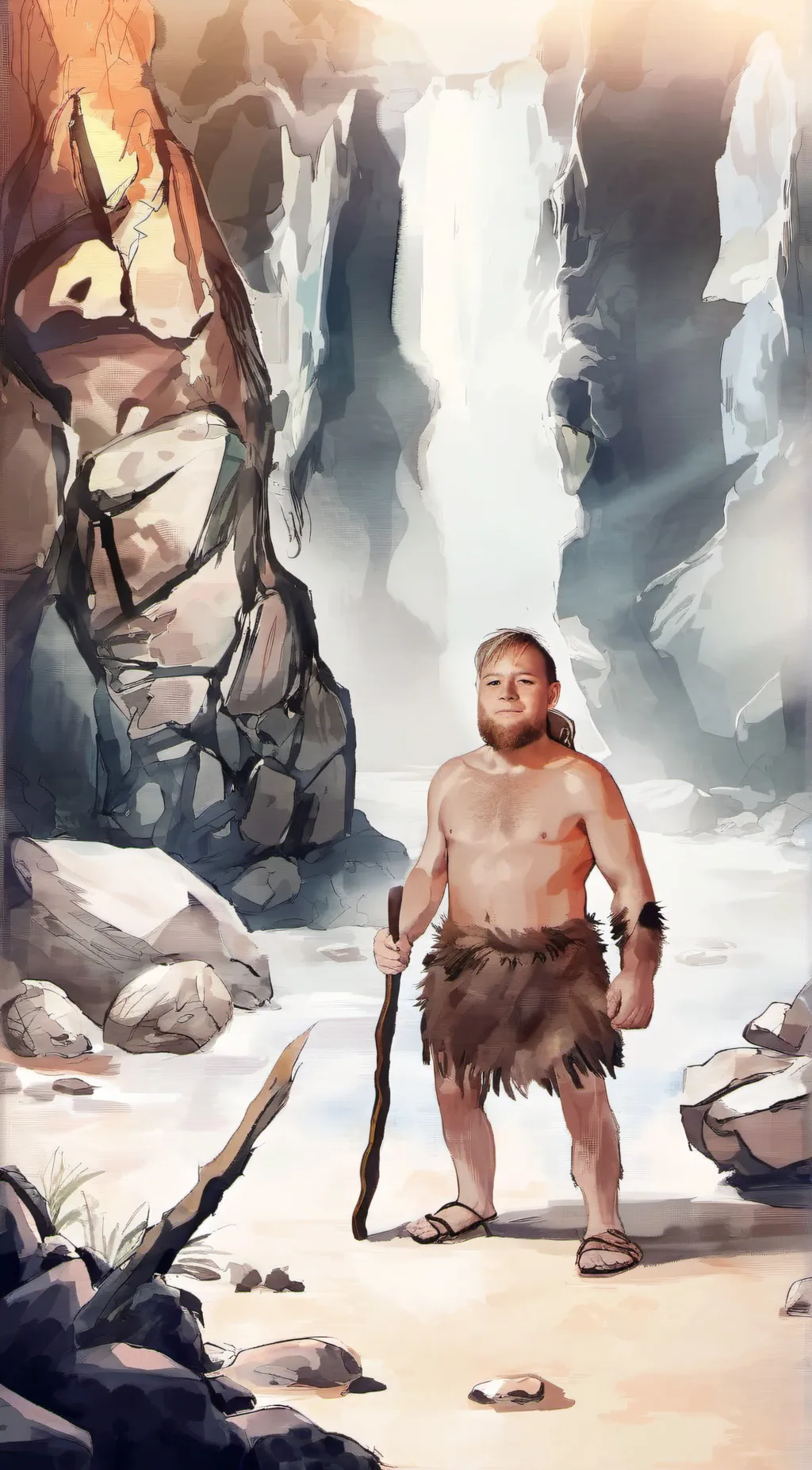 ai character: giant hil! background
