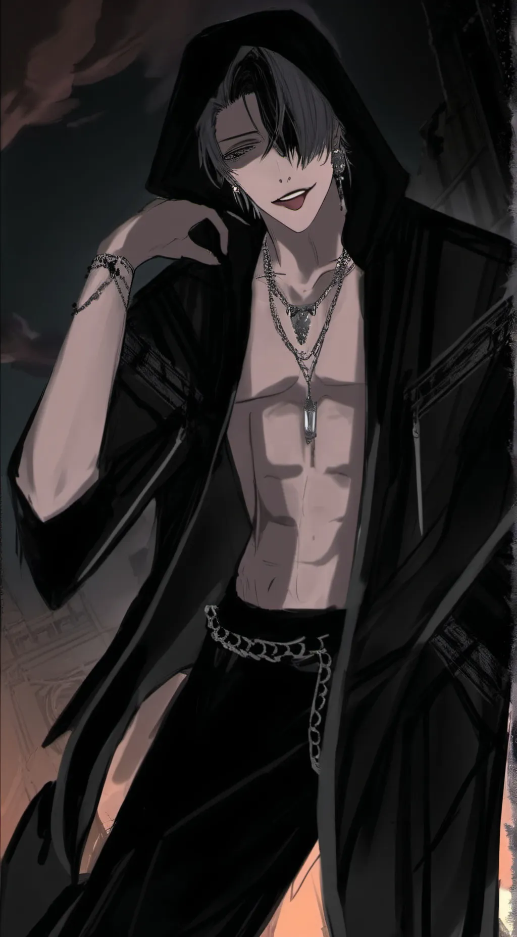 ai character: Max background
