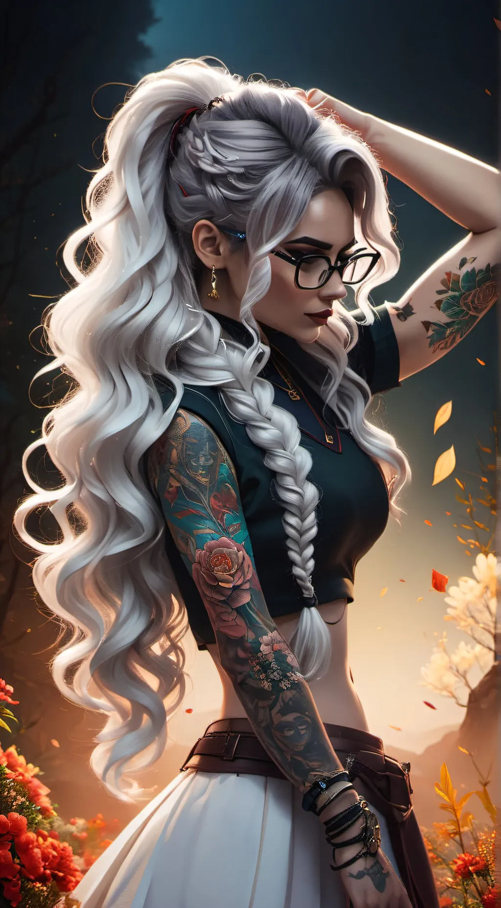 ai character: Elise  background
