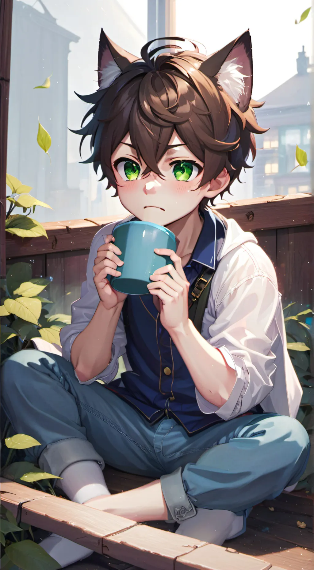 ai character: Liam background