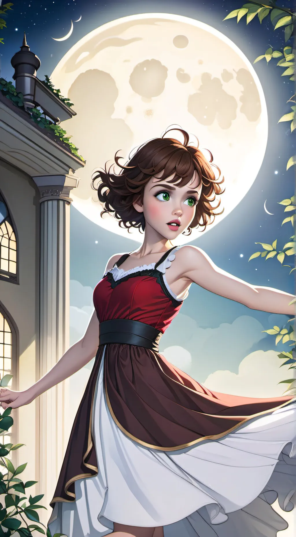 ai character: Sarah background