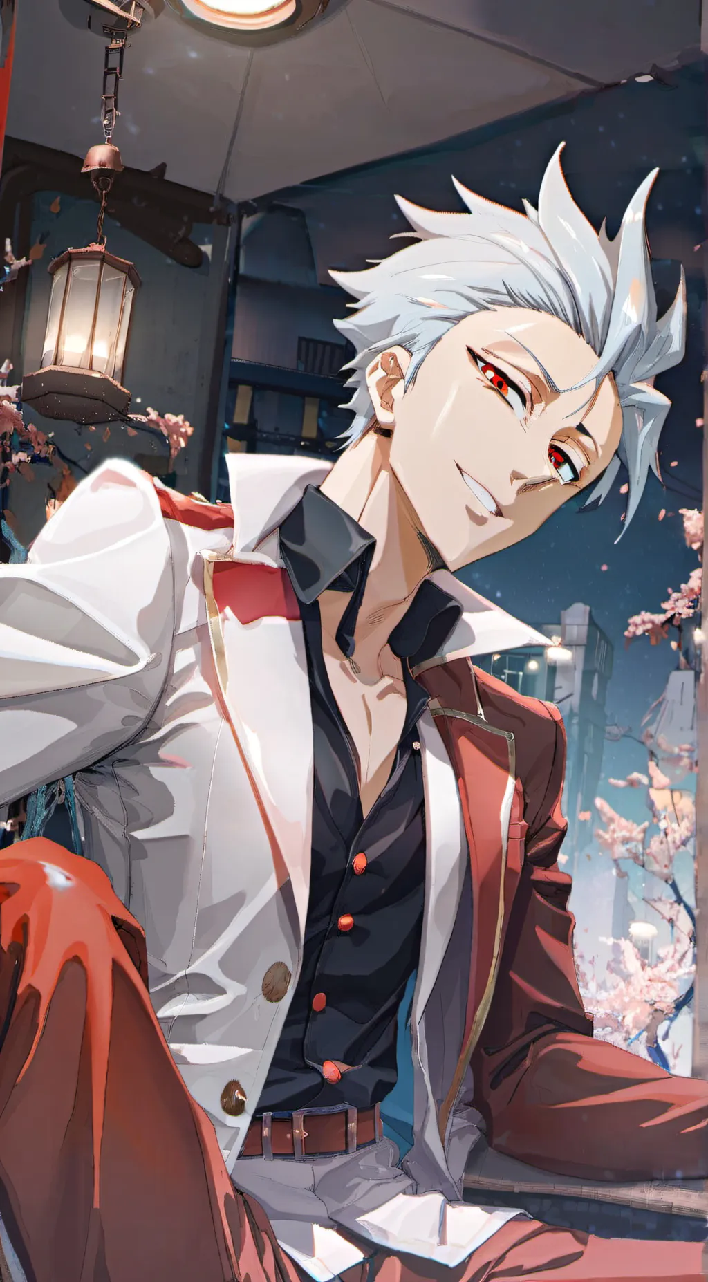 ai character: bon background