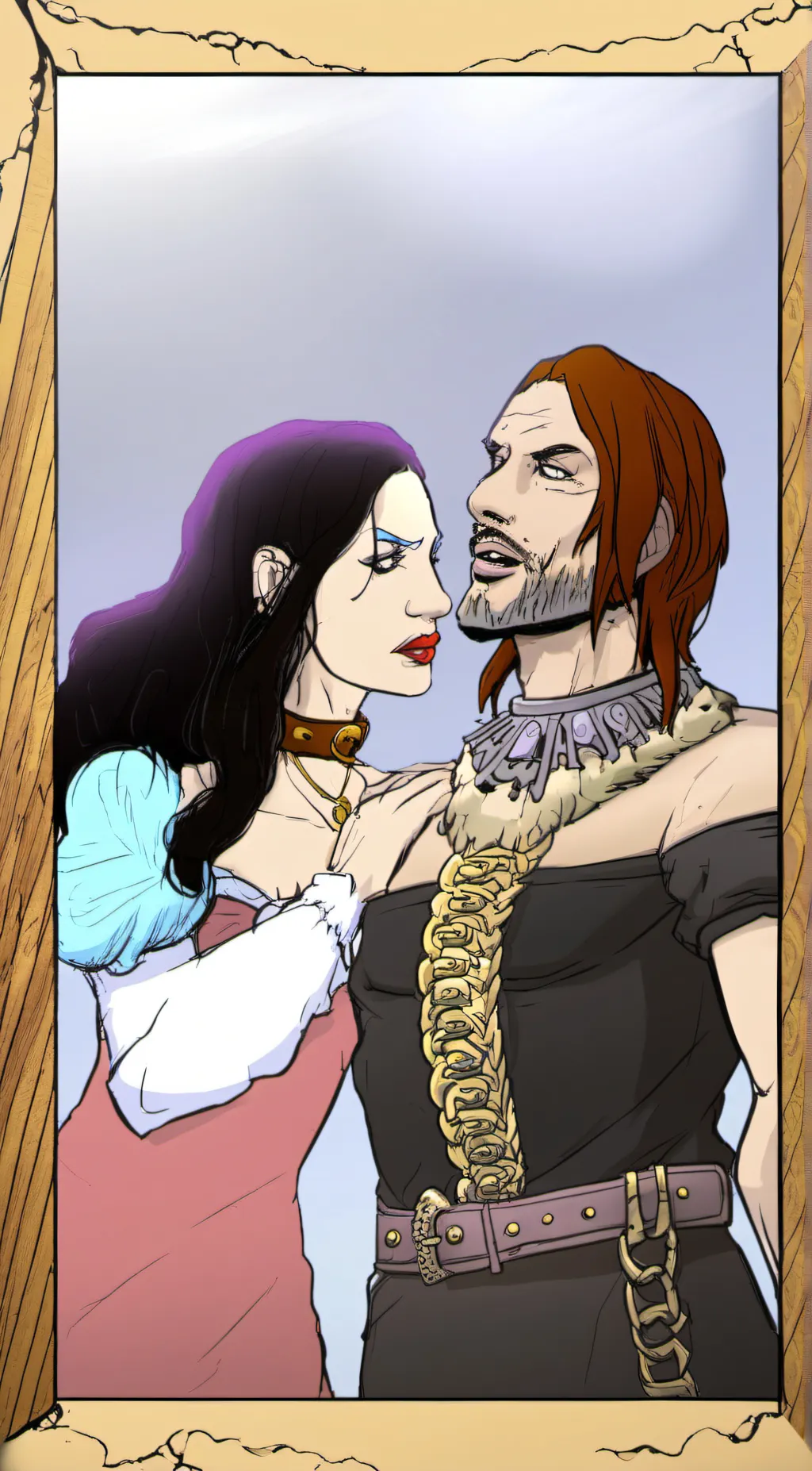ai character: Aung and Eza background