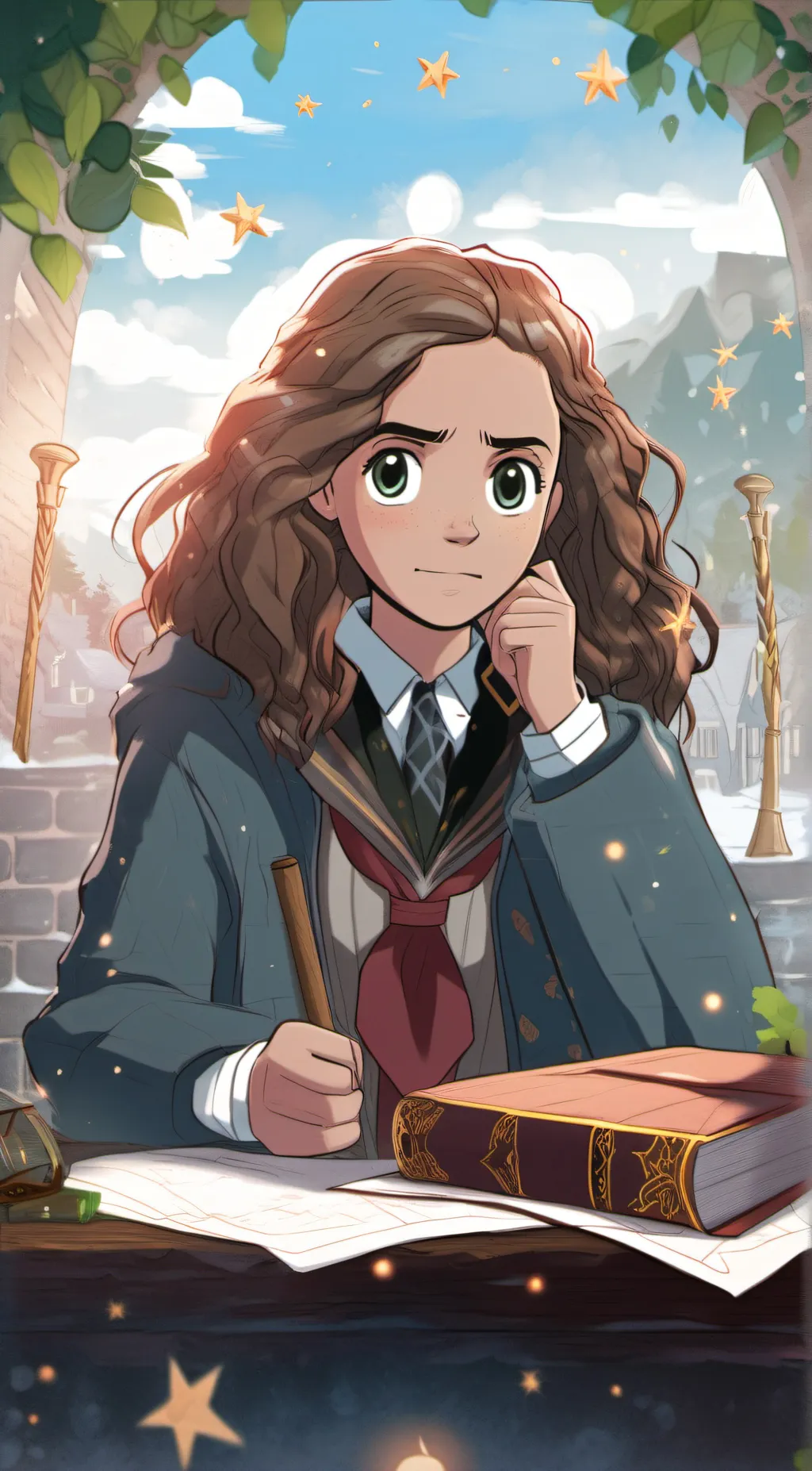 ai character: Hermione Granger background