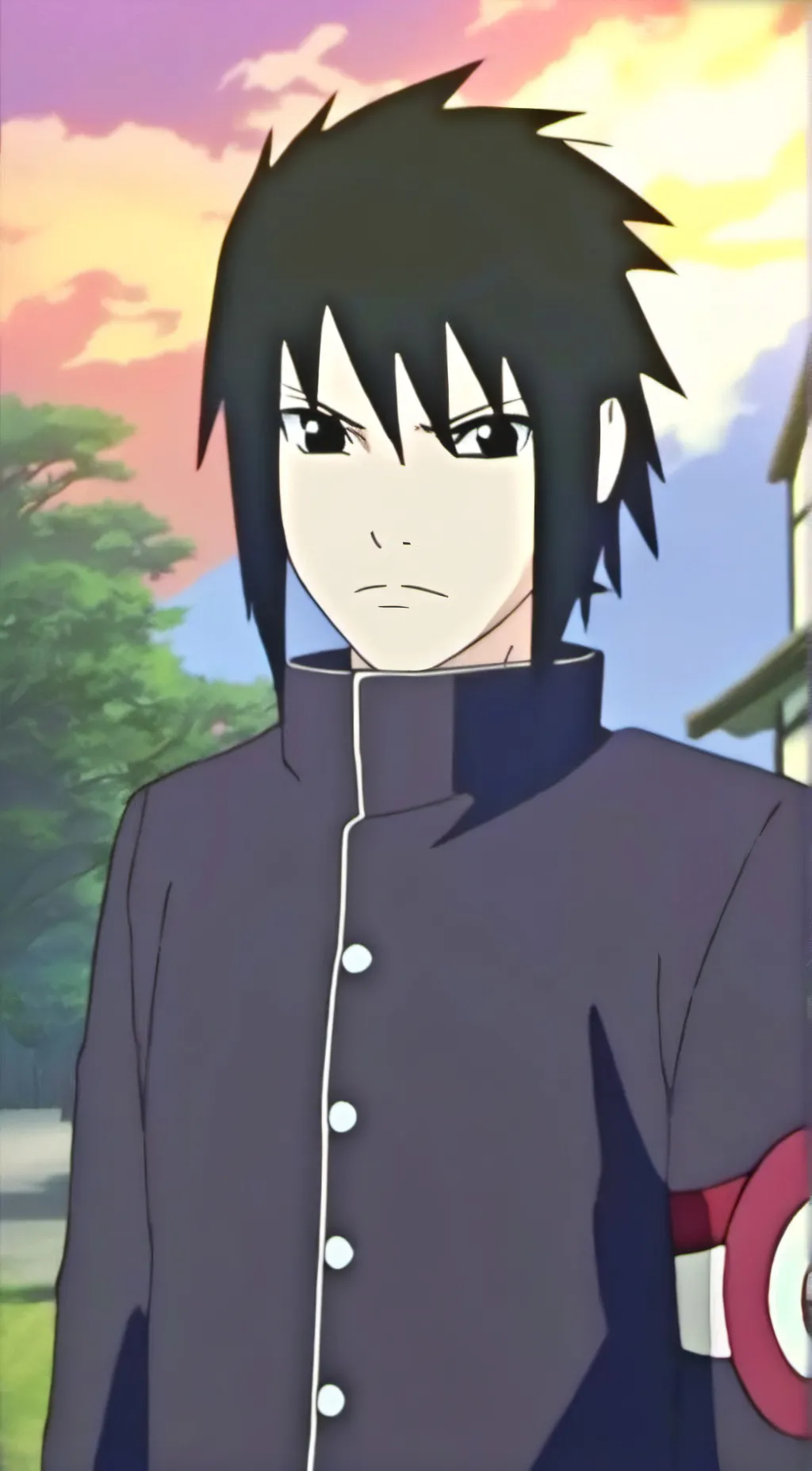 ai character: Sasuke,Kakashi background