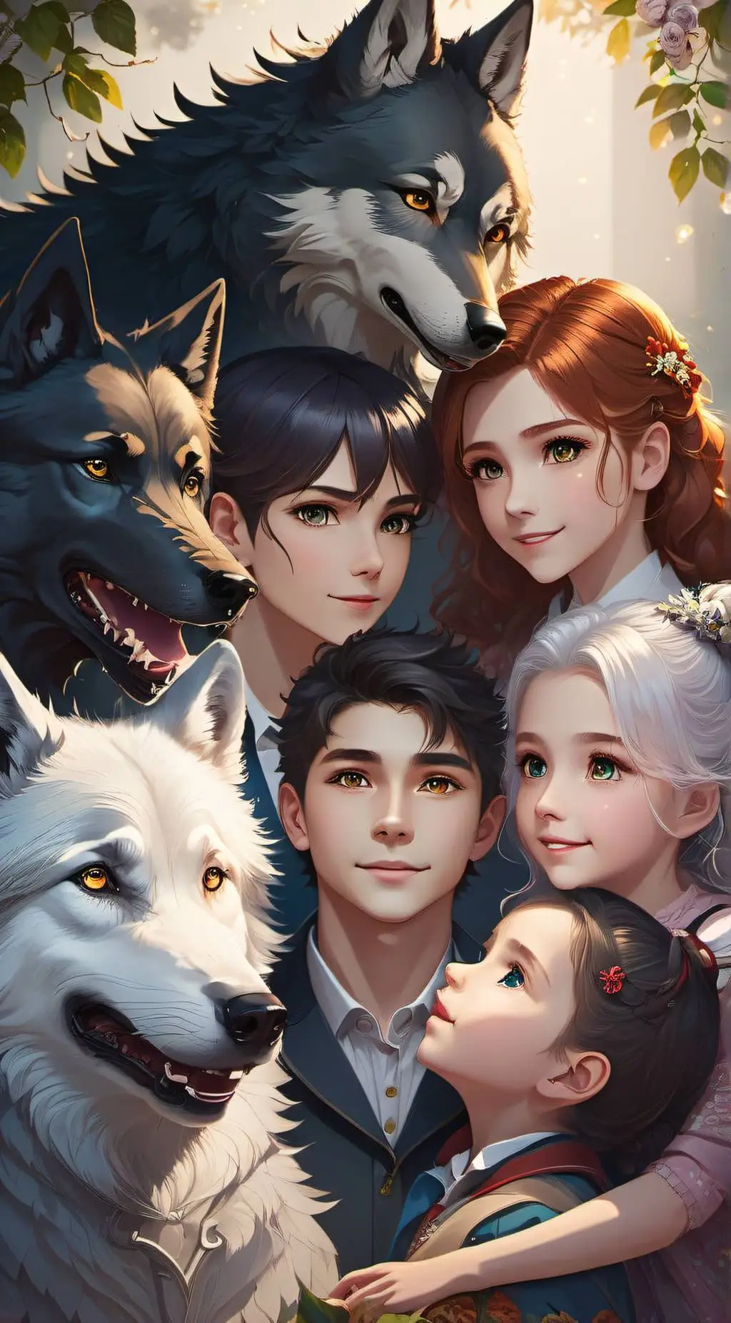 ai character: your wolf family background