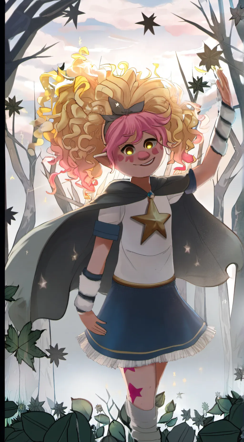 ai character: Viva background