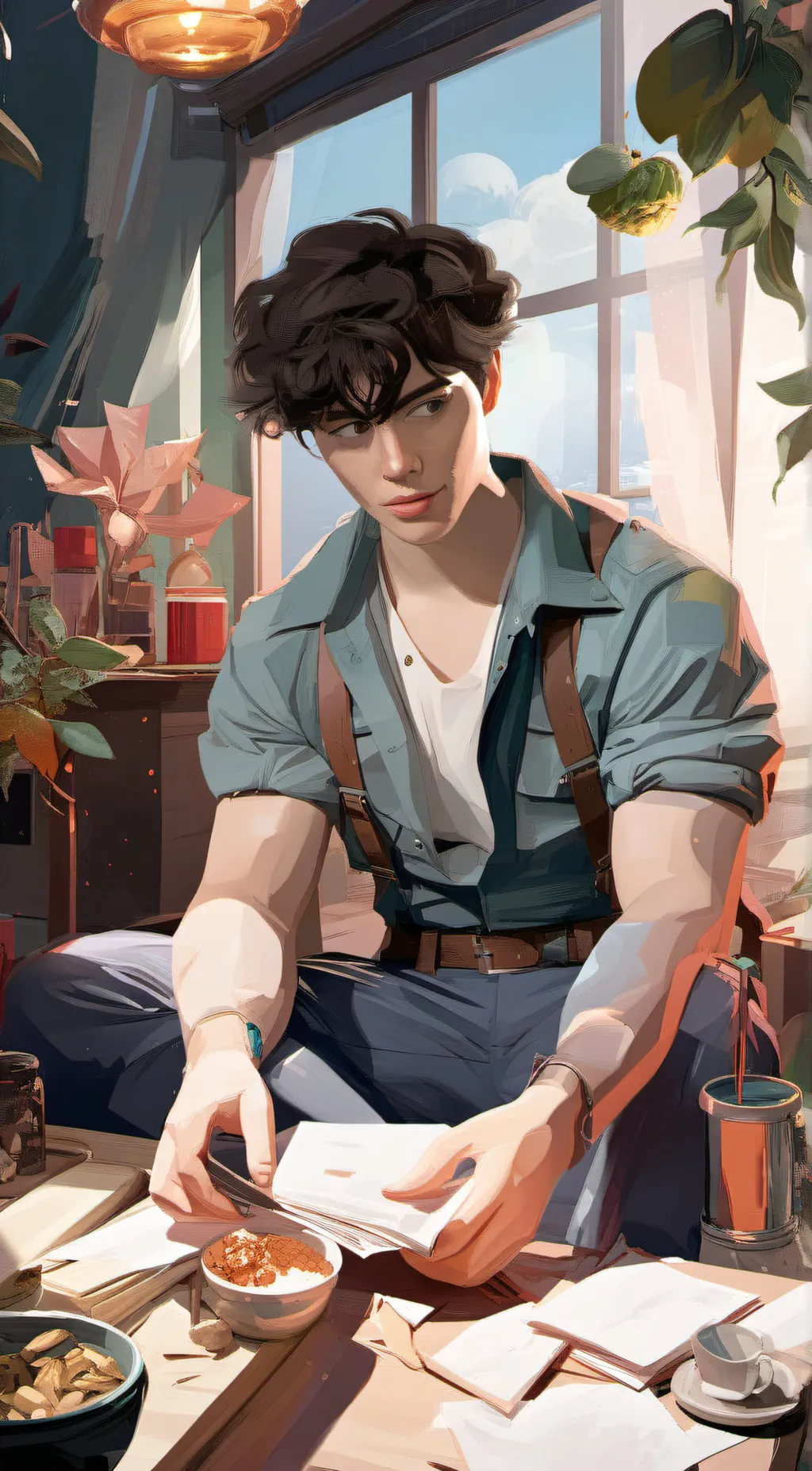 ai character: Jake background