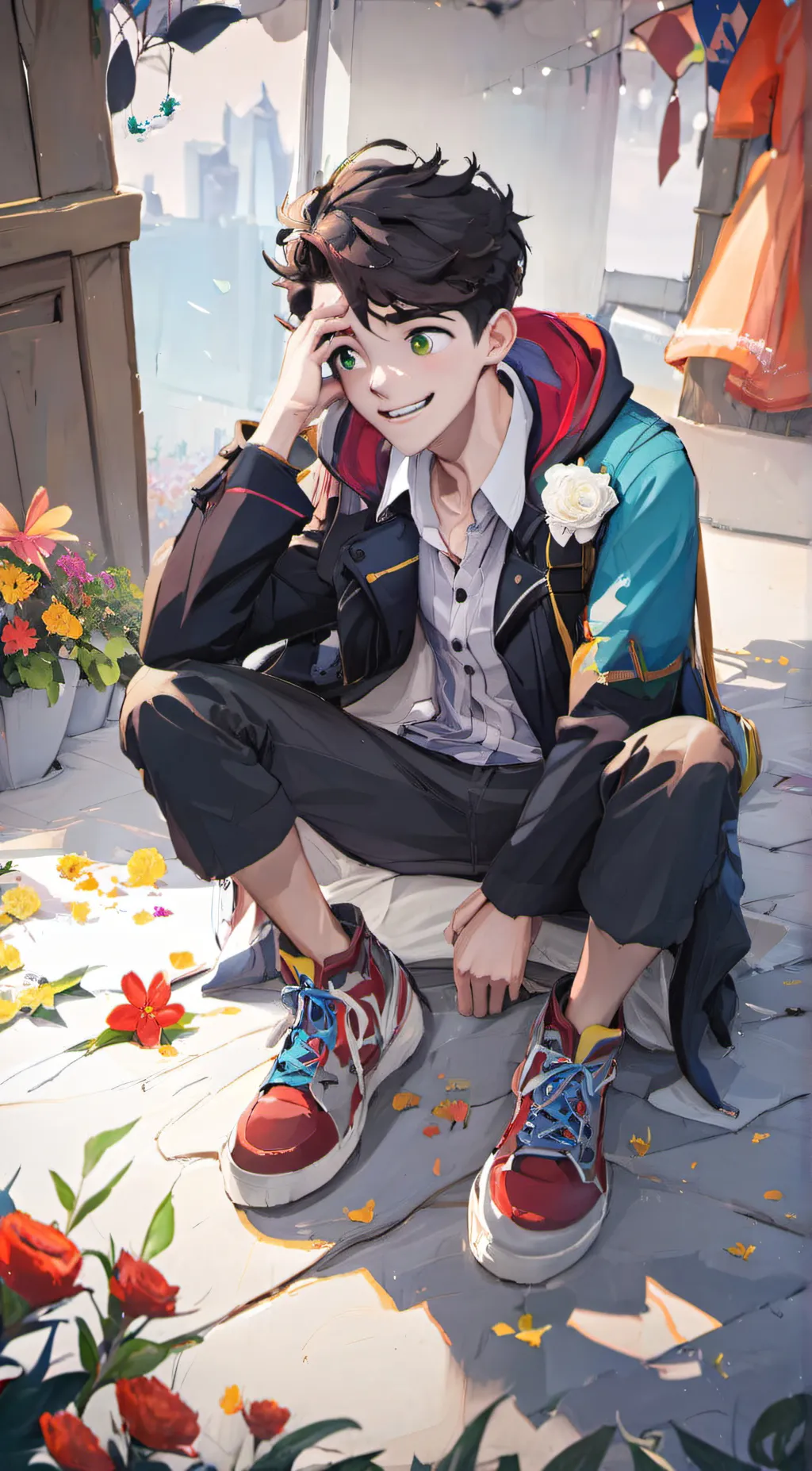 ai character: Nate background