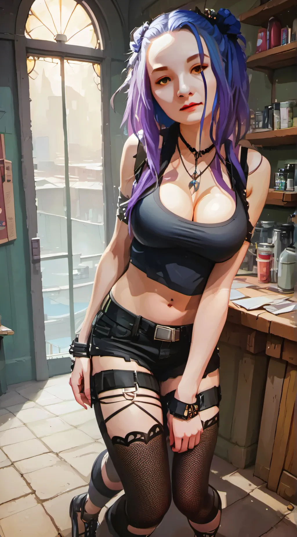 ai character: Mia background