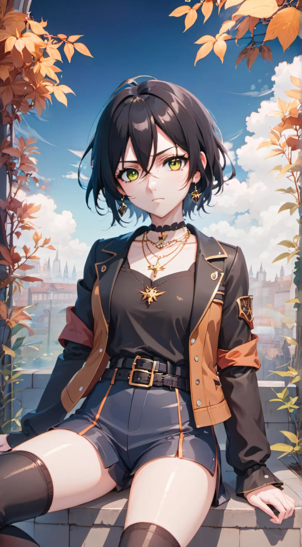 ai character: Claire  background