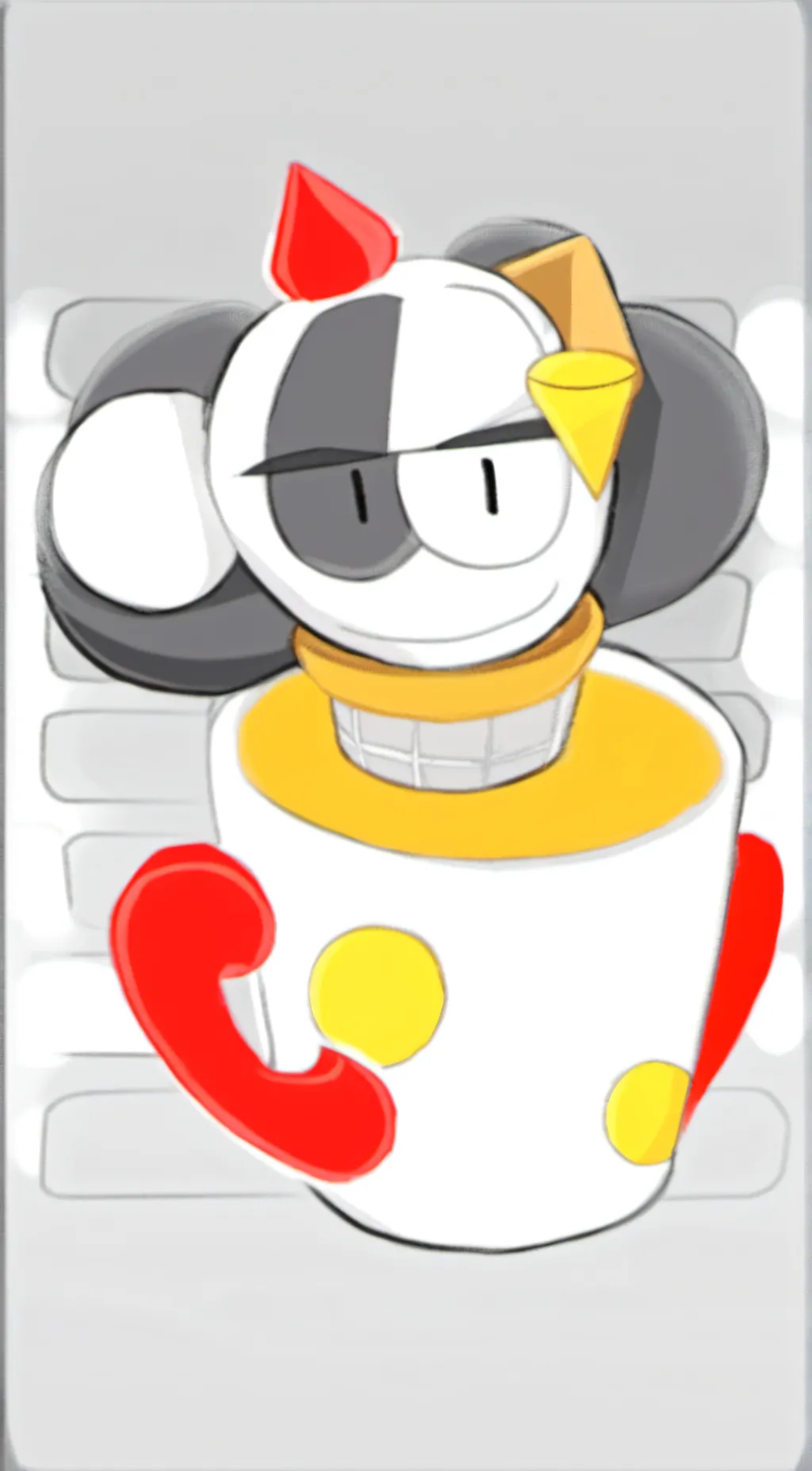 ai character: Cuphead(voadam) background