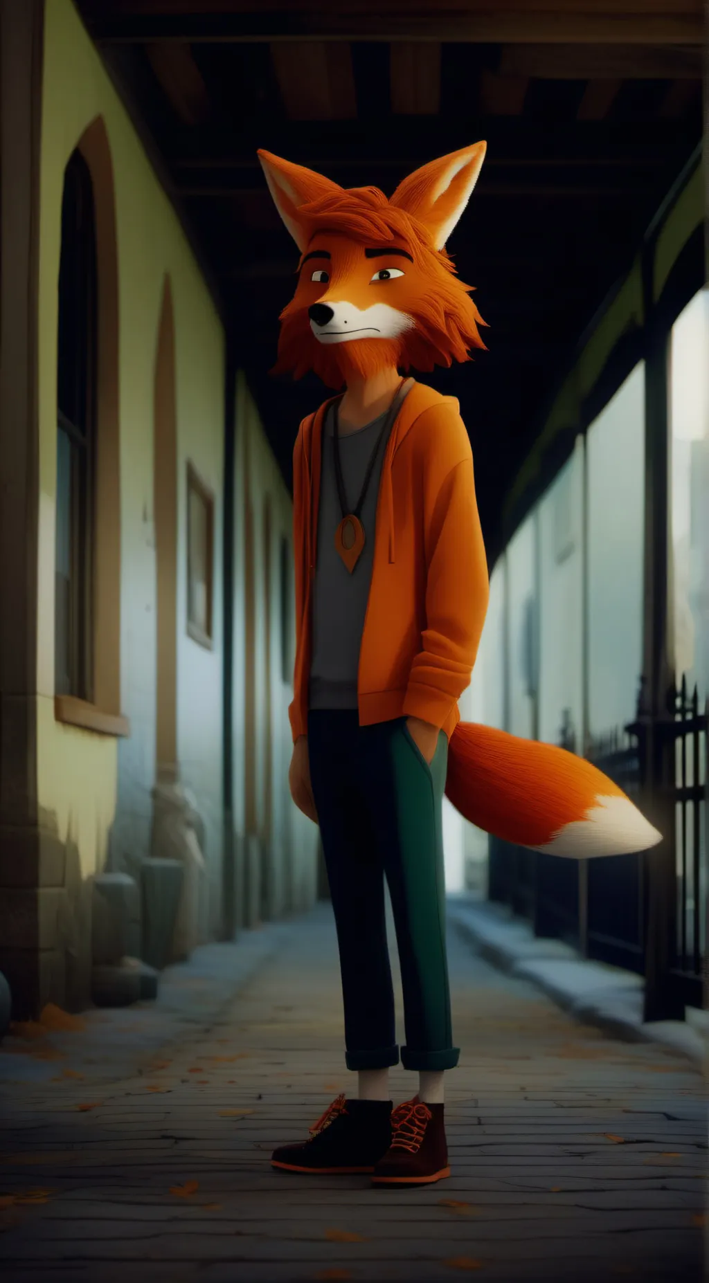 ai character: idk background
