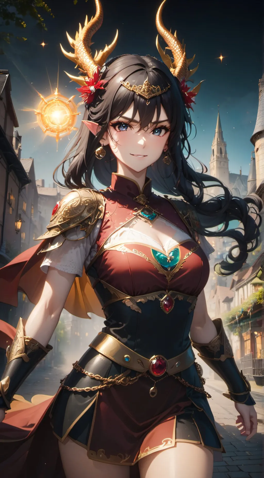 ai character: Selena background