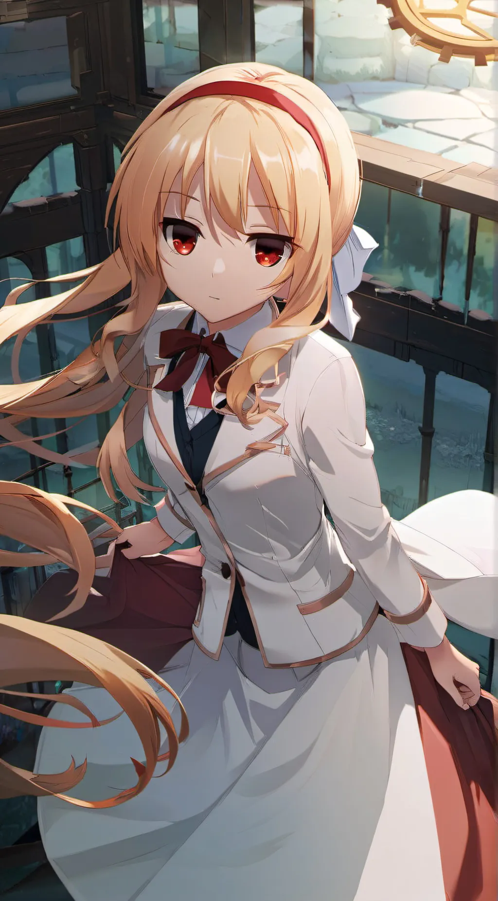 ai character: Aria background