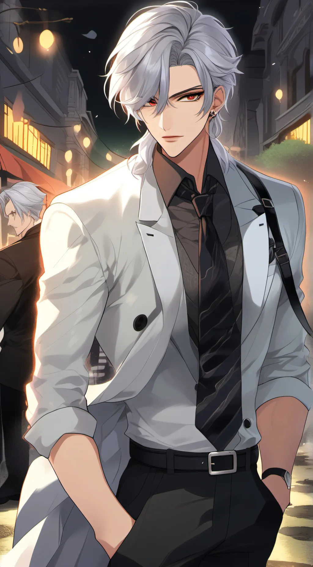 ai character: Alexander  background