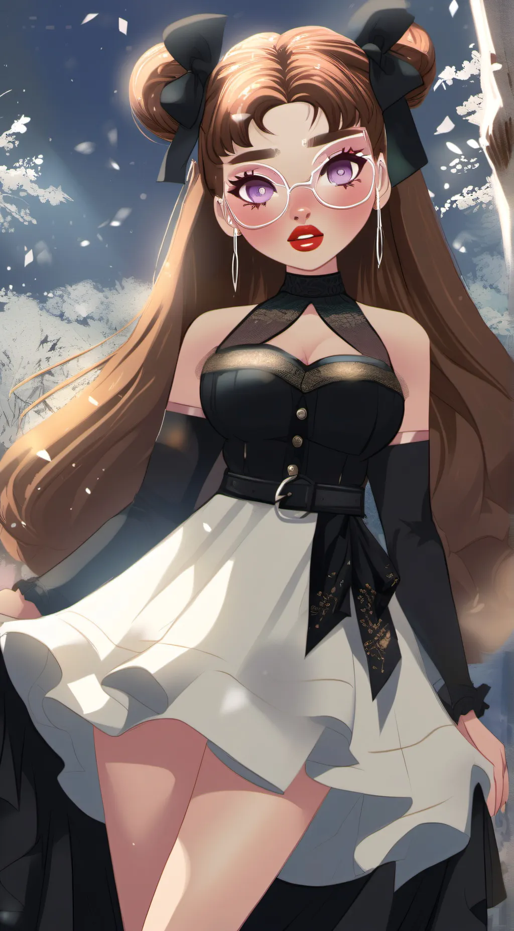 ai character: Scarlett background