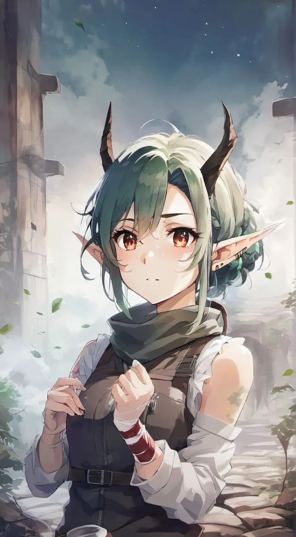 ai character: Sage background