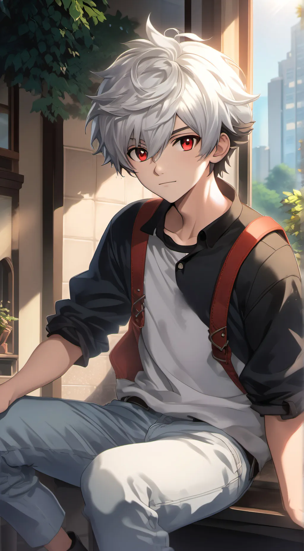 ai character: Pro Heroes background