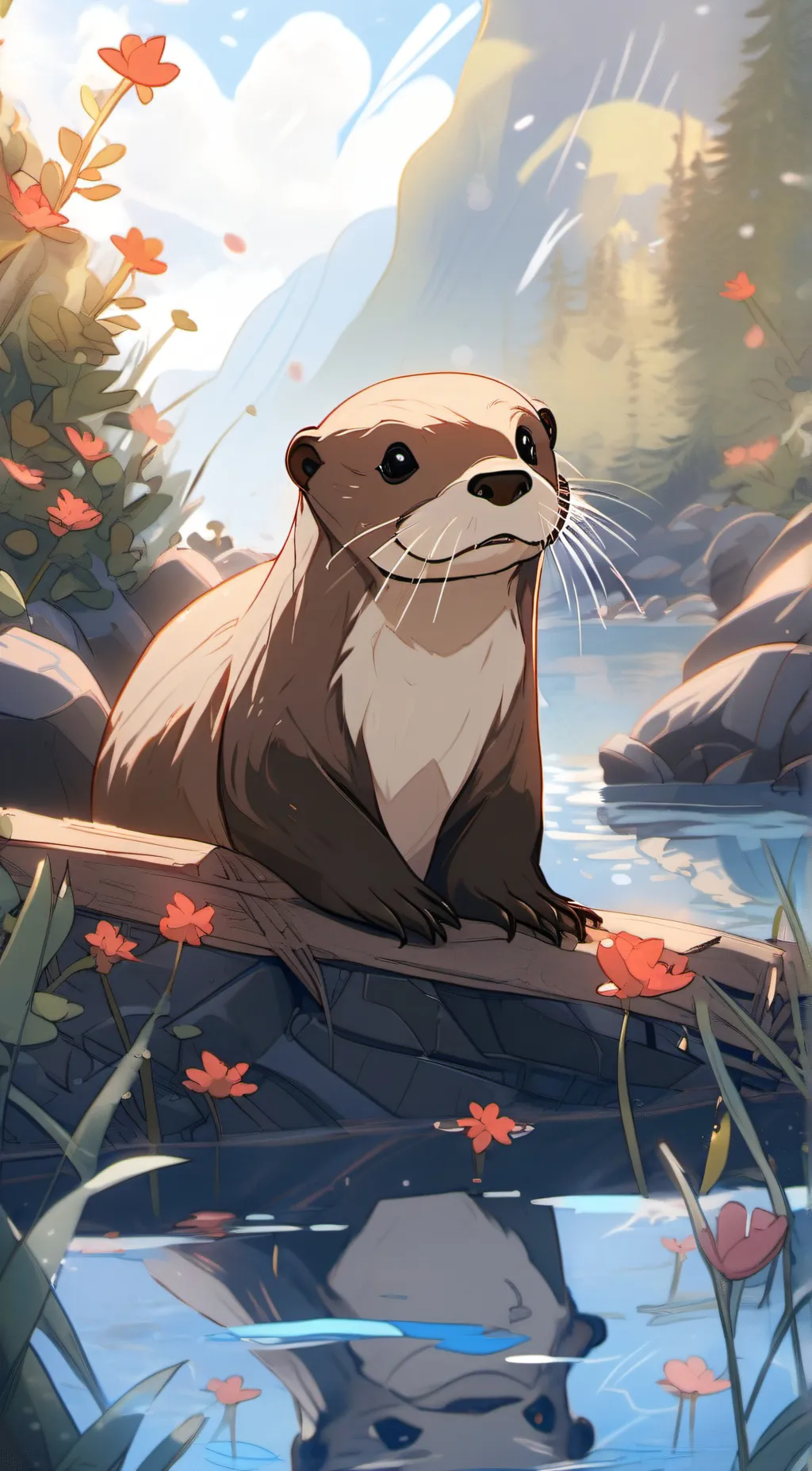 ai character: Otterial background