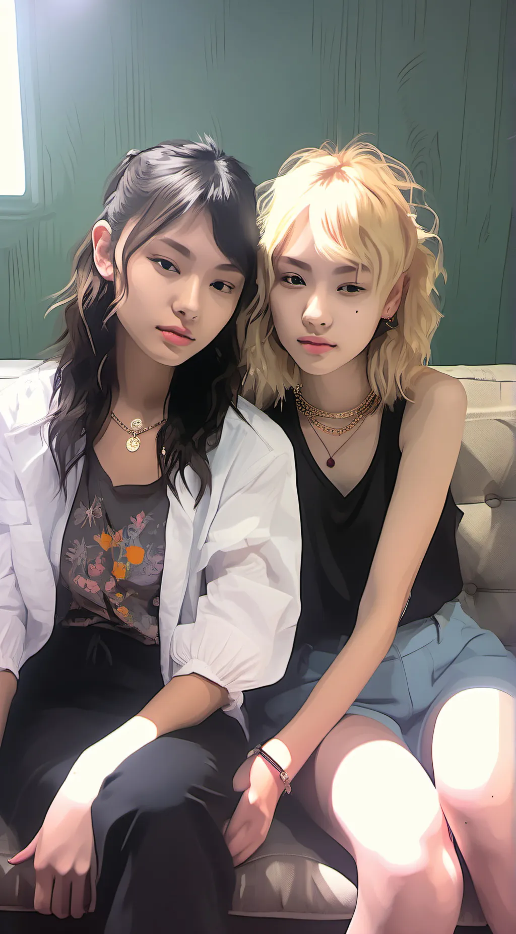 ai character: 何菲/何莉 background