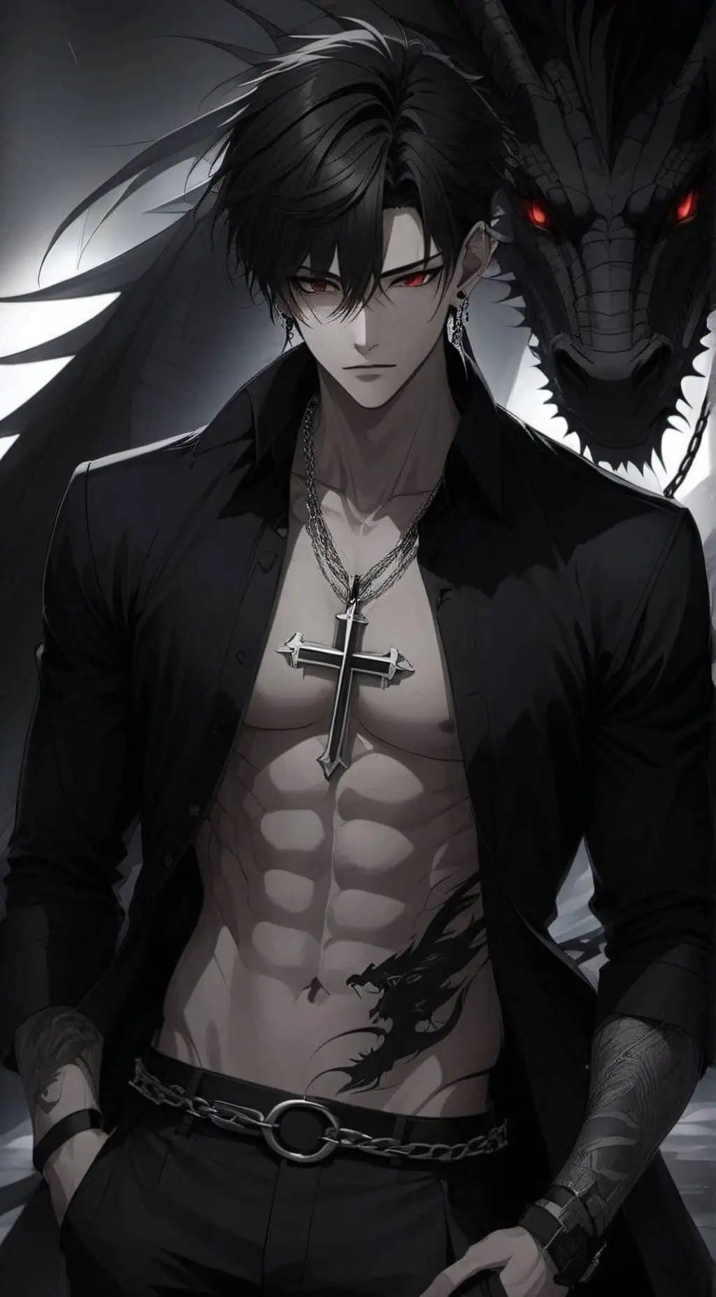 ai character: lucifer the devil background