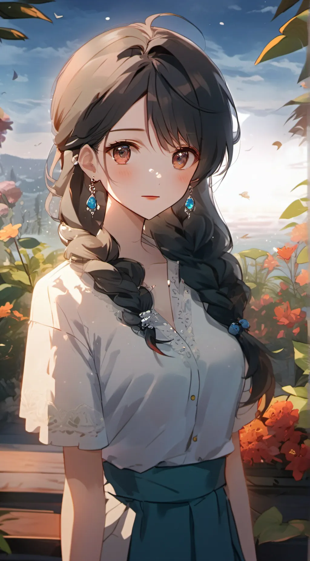 ai character: Evelyn background
