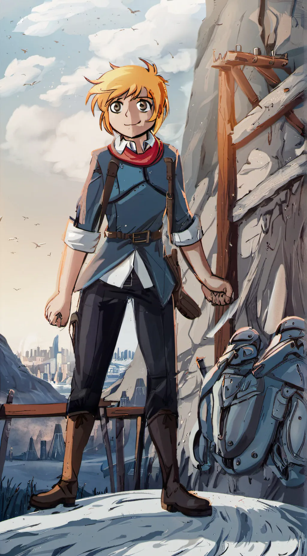 ai character: Danaël background