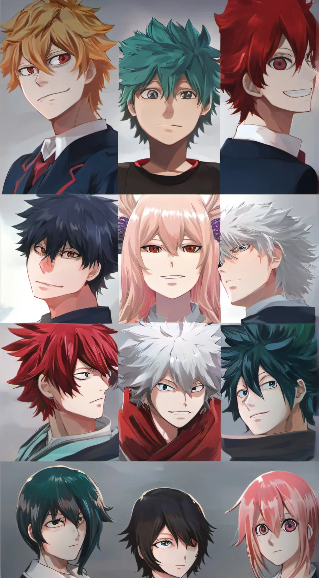 ai character: tomura shigaraki  background
