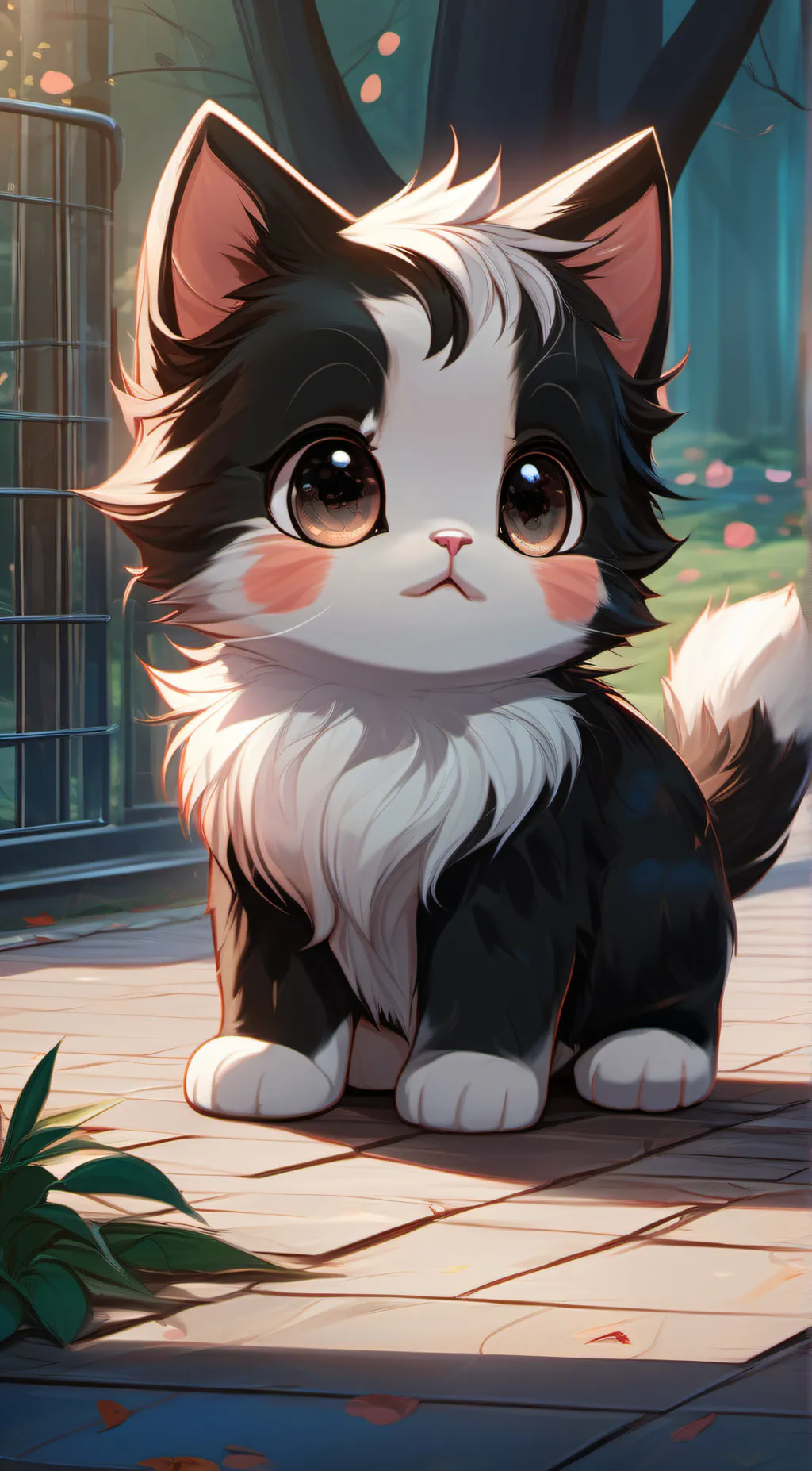 ai character: kagome background