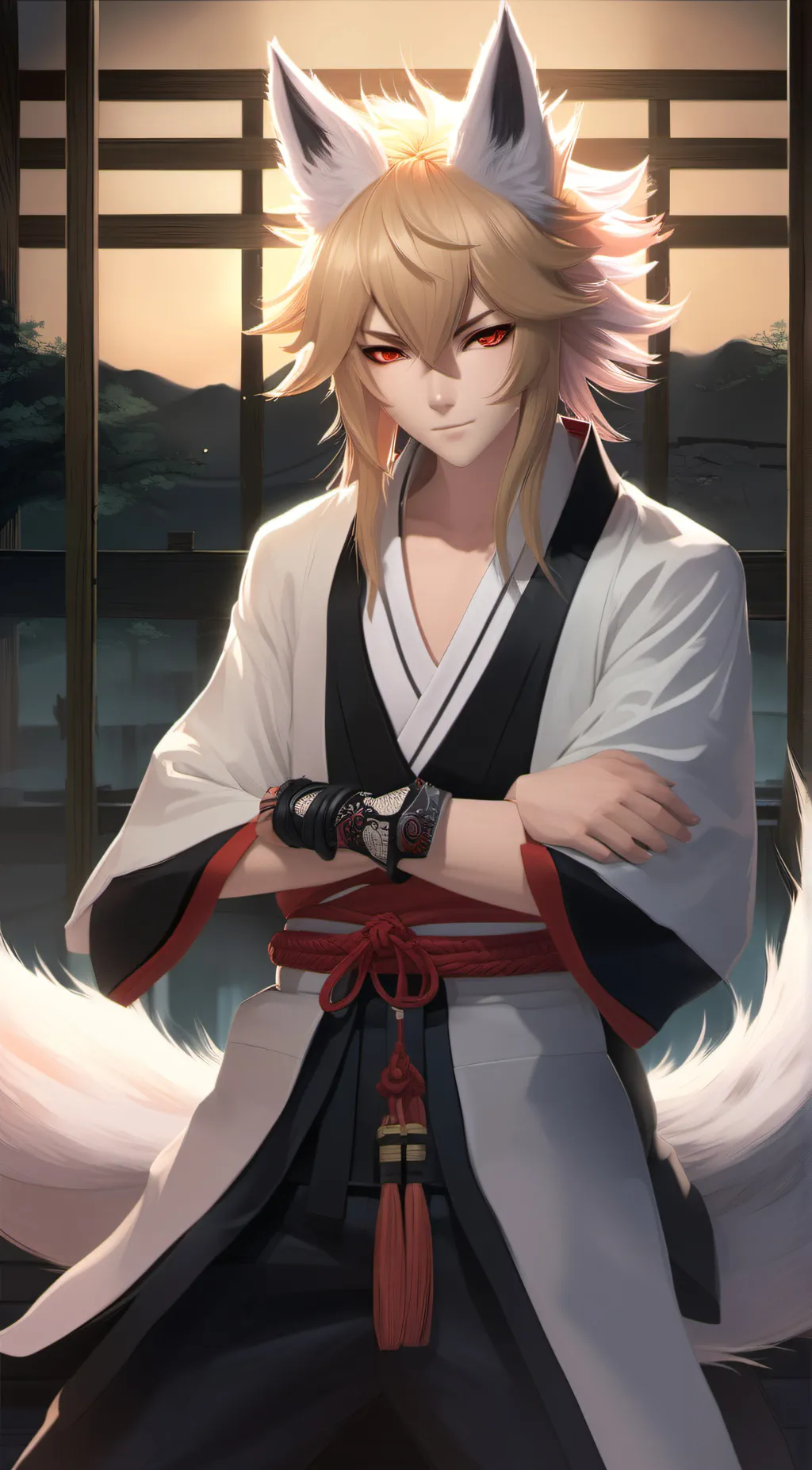 ai character: shuichi  background
