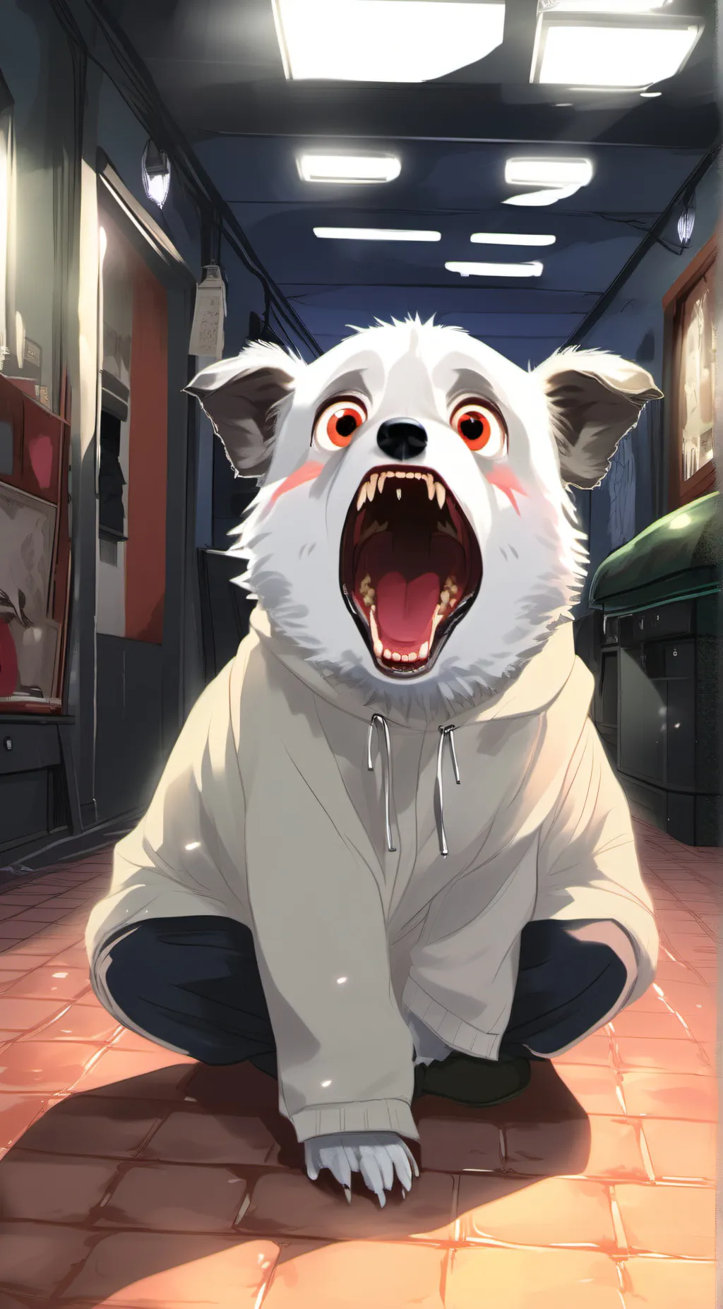 ai character: scary sat background