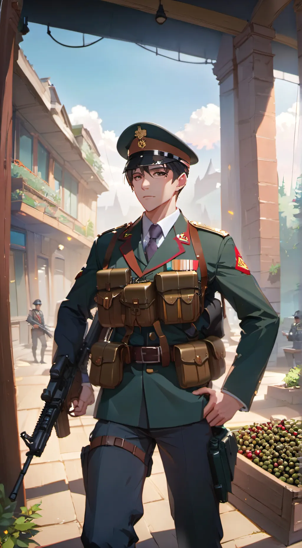 ai character: General Davis background