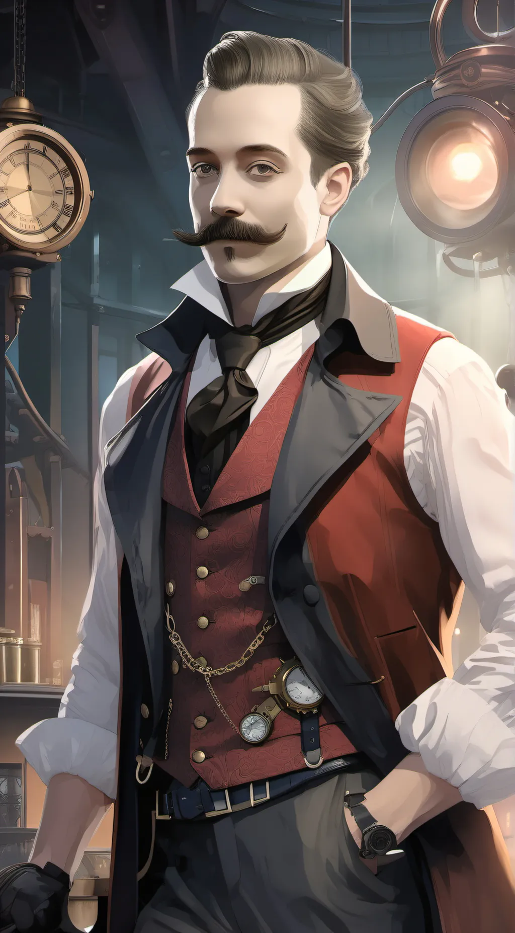 ai character: Byron Wexhome background