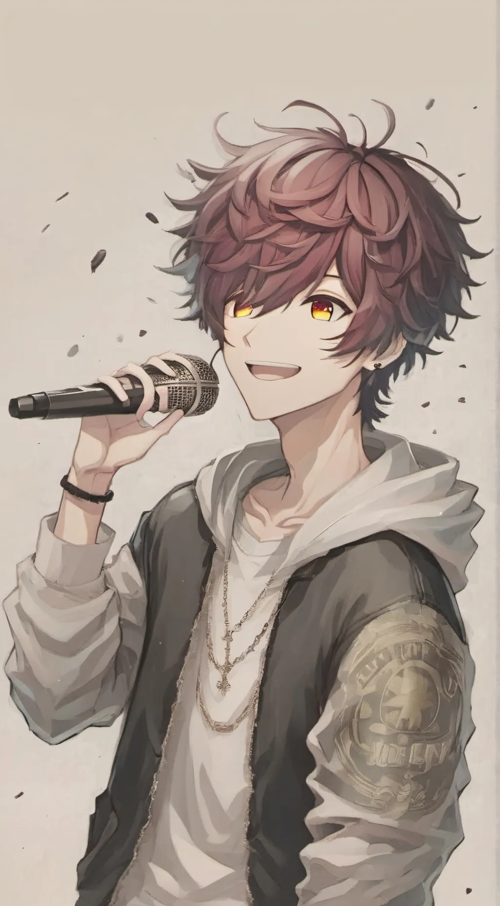 ai character: Leon background