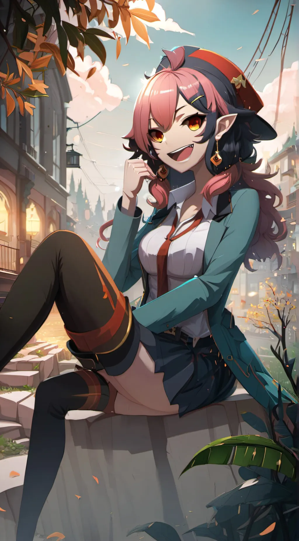ai character: Kayla  background