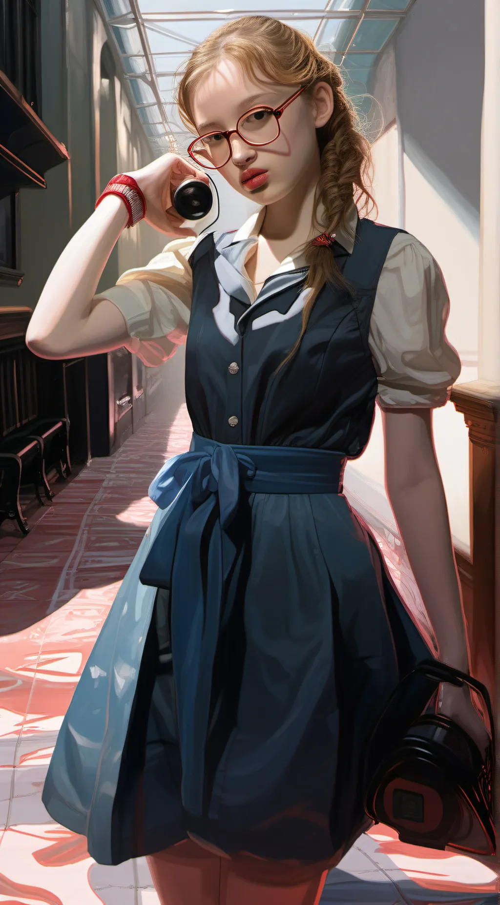 ai character: Abby background