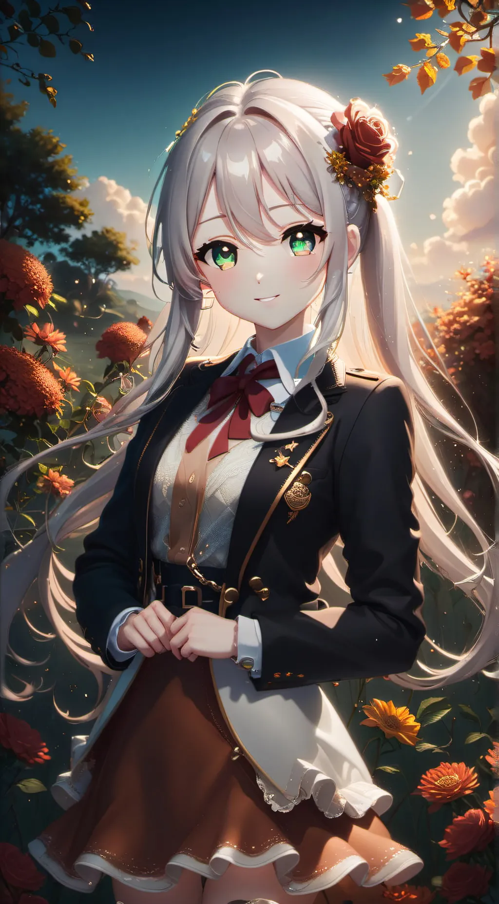 ai character: love  background