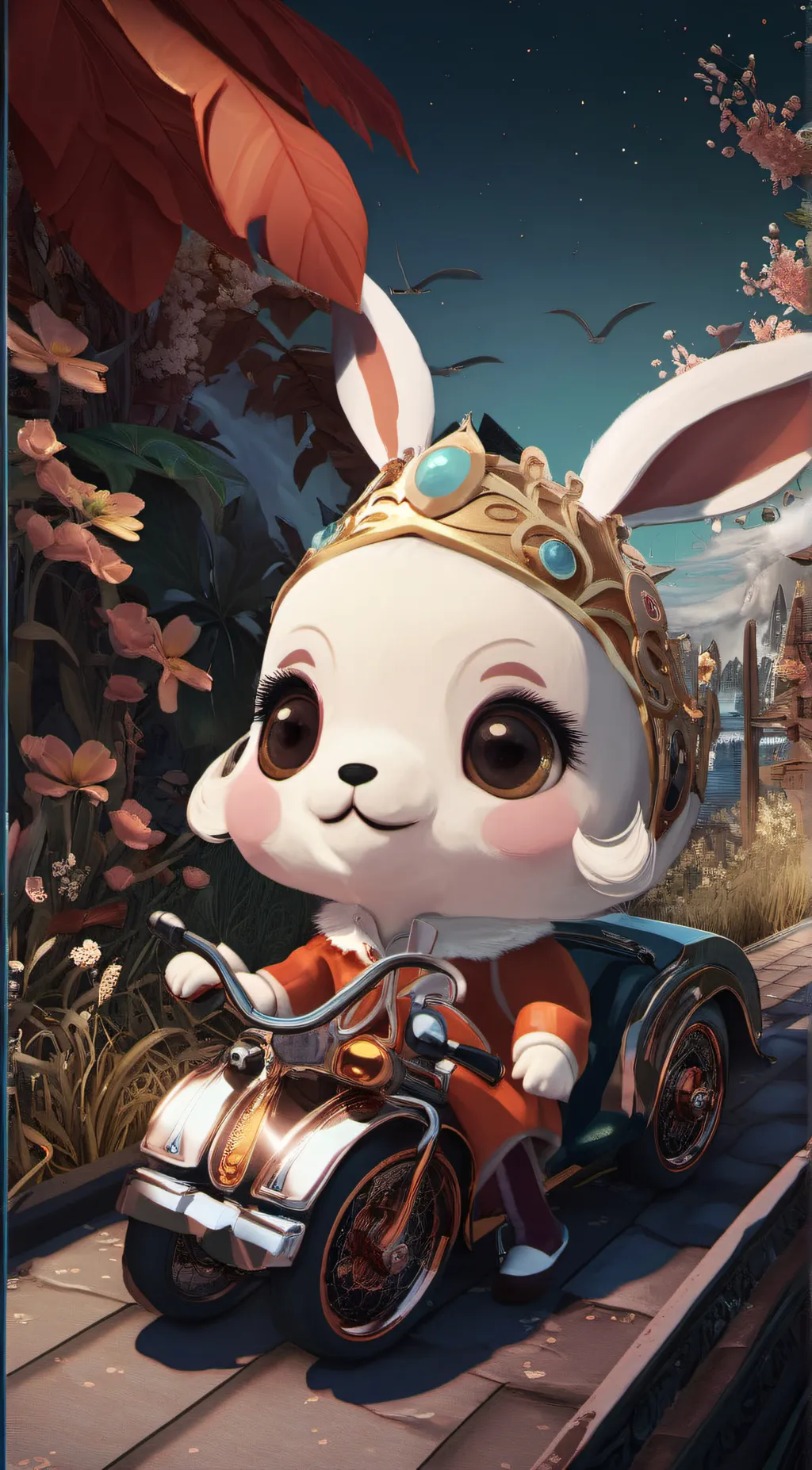 ai character: pomni background