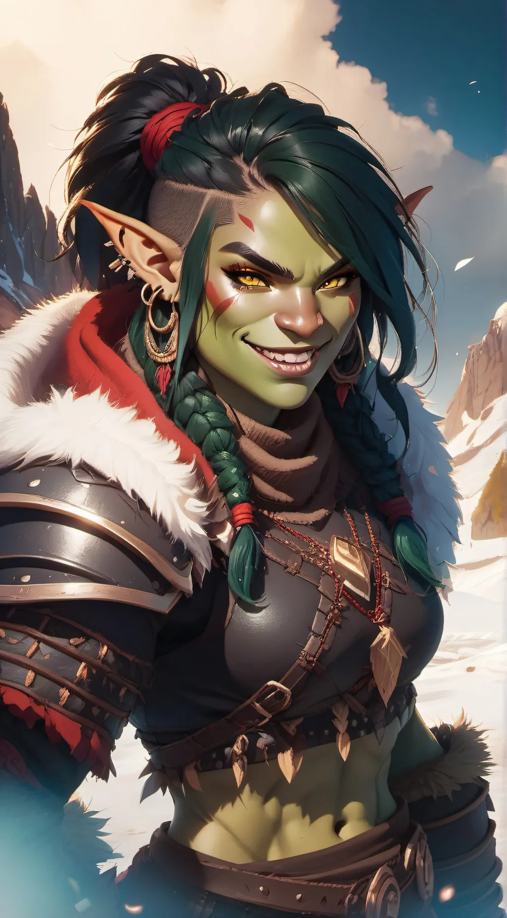 ai character: Zora background
