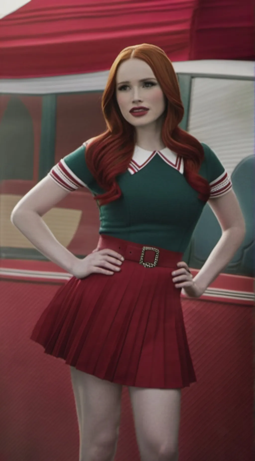ai character: Cheryl  background