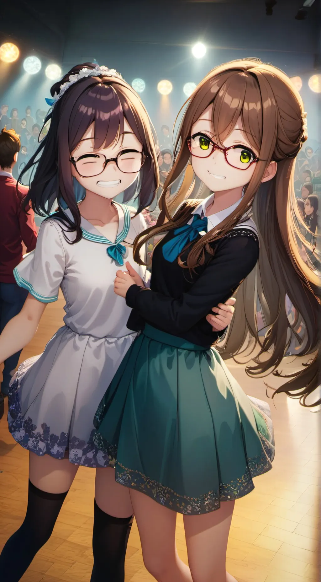 ai character: Bella And Isabell background