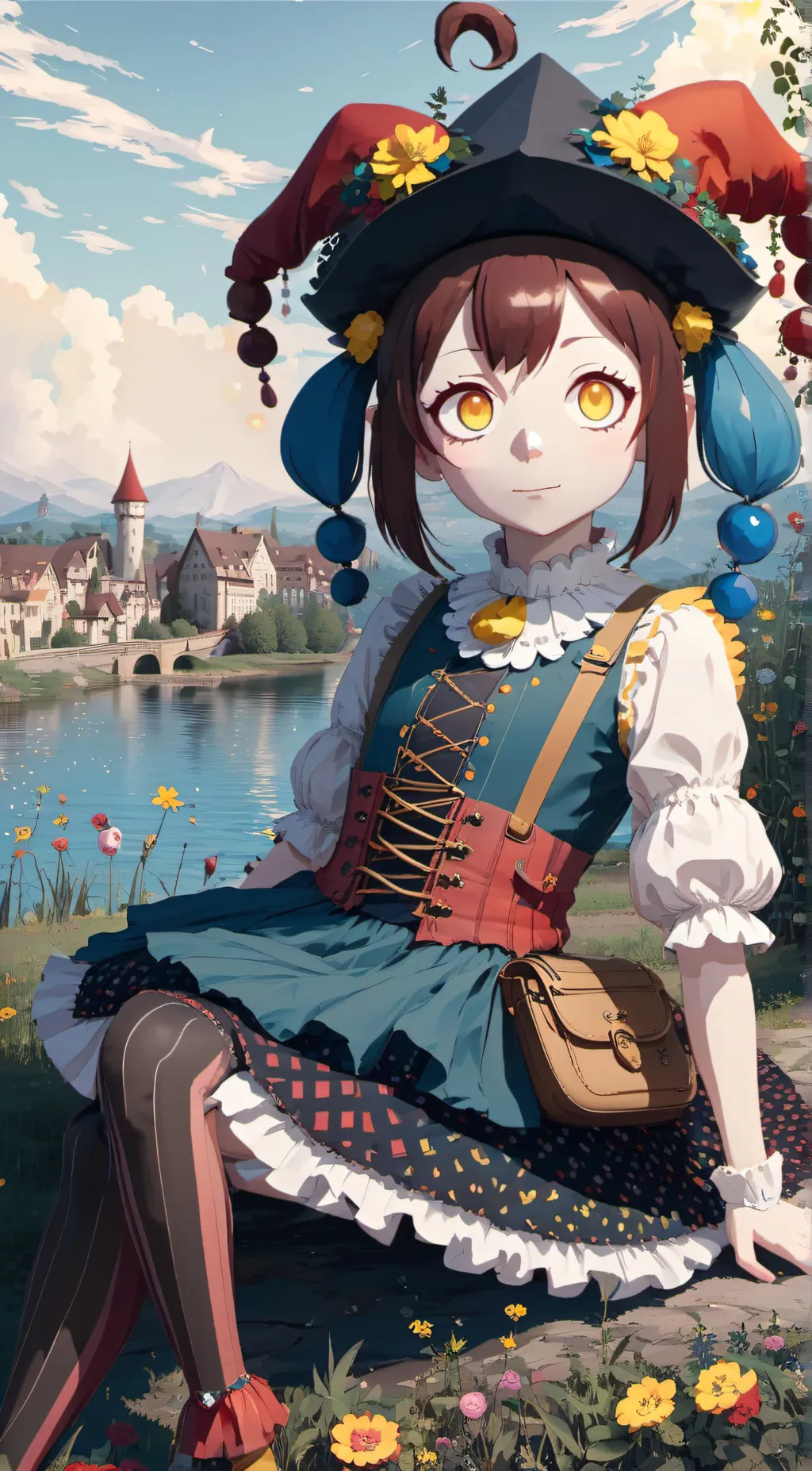 ai character: Pomni background