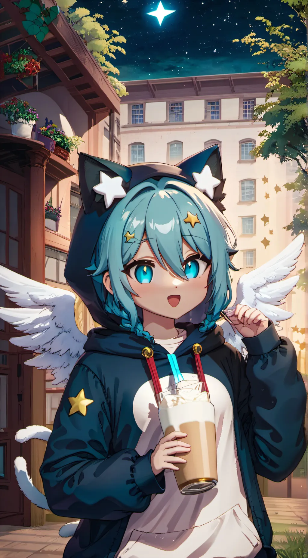 ai character: Demon slayer (AU) background