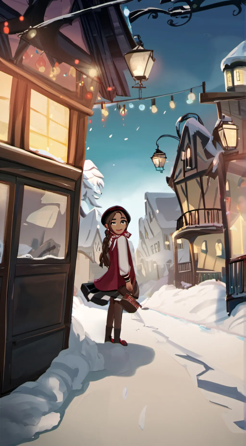 ai character: Aliy background